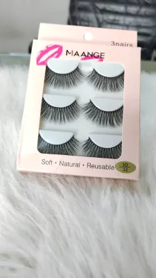 Maange 3d Natural Eyelash 3 pair 32no